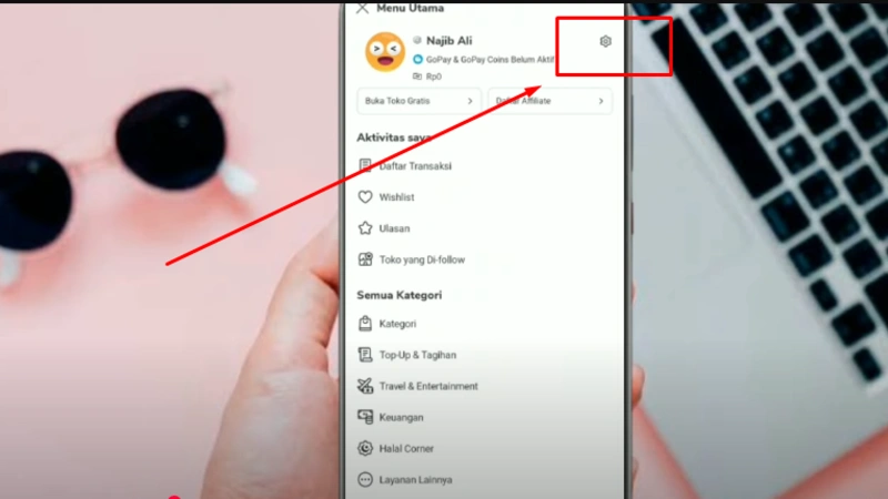 cara membuat alamat toko di tokopedia