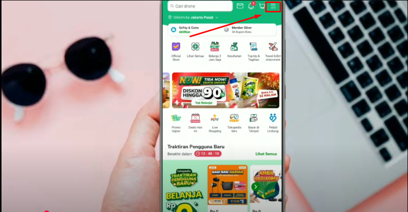 cara membuat alamat toko di tokopedia